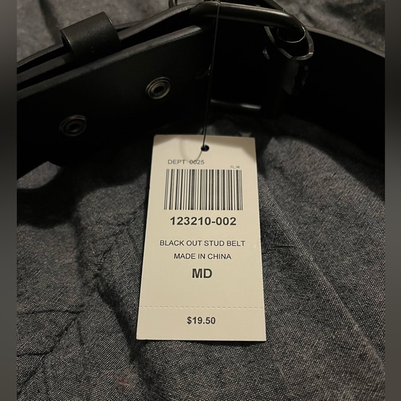 Hot Topic Black Studded Belt - Picture 3 of 3